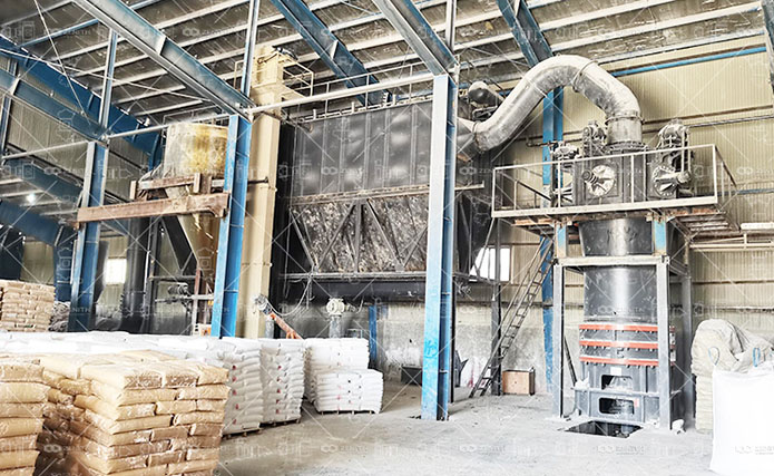 20,000 TPY GCC Grinding Production Line in Saudi Arabia