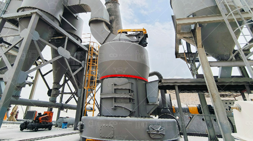 Limestone processing by MTW175 mill X2 sets