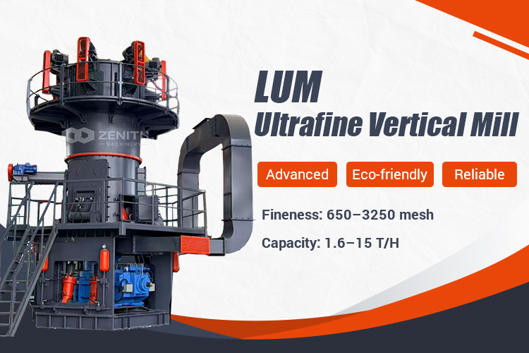Shanghai Zenith LUM Ultrafine Vertical Mill