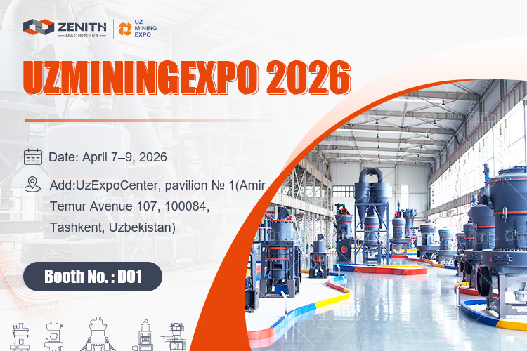 Zenith sincerely invites you to attend UzMiningExpo 2026