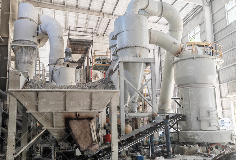 100,000 TPY Limestone Grinding Line in Russia