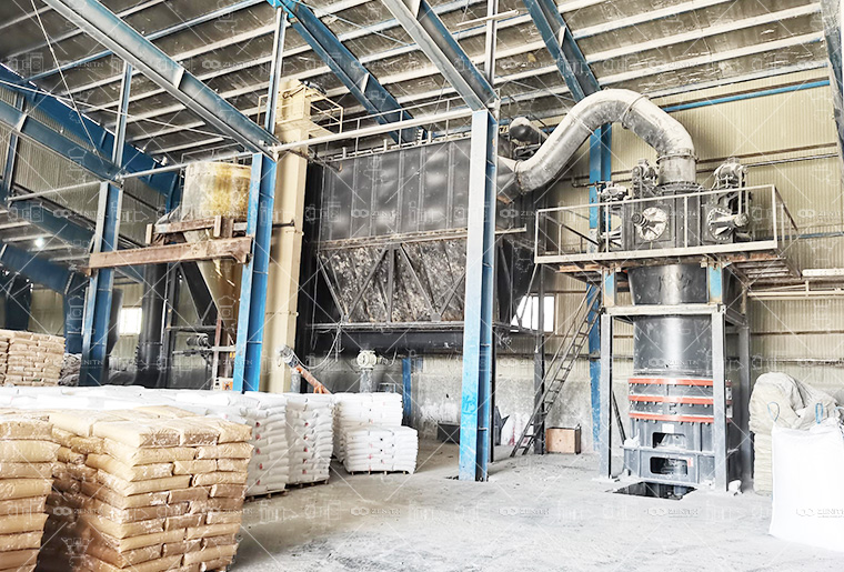 30,000 TPY GCC Grinding Production Line in Brazil